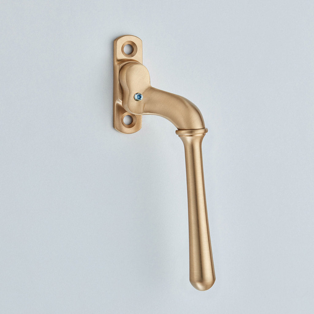 Bulb End Window Espagnolette Handle Narrow Style