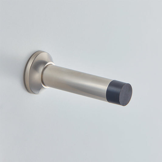 Round Pedestal Door Stop with Swept Rose