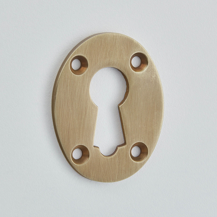 old-ESCUTCHEON FOR RIM LOCKS-1892
