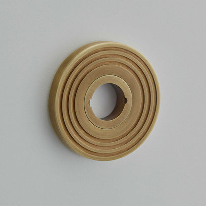 old-REEDED ROUND ROSE