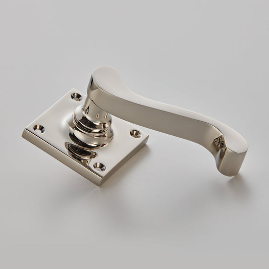 SHERINGHAM LEVER ON 57 X 57MM SQUARE ROSE