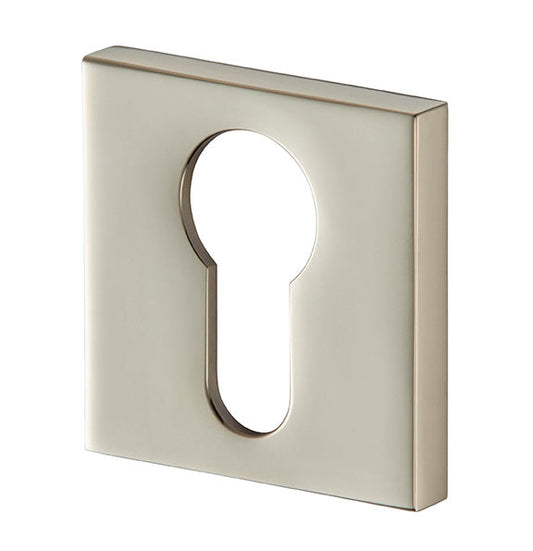 SQUARE PLAIN ESCUTCHEON EURO PROFILE