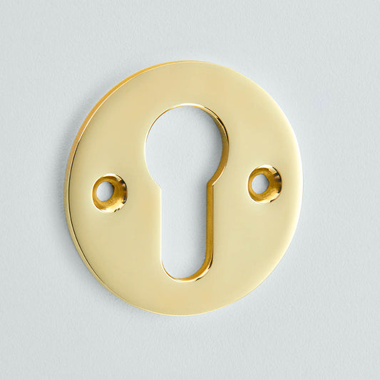 Round Escutcheon, Euro Profile