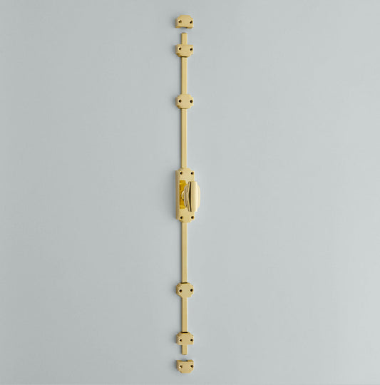 Espagnolette Bolt with Art Deco Knob