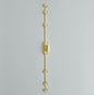 Espagnolette Bolt with Art Deco Knob