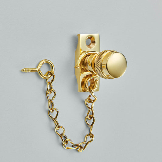 Acorn Sash Stop with Chain-6360