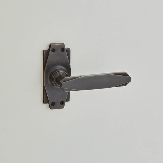 old-ART DECO LEVER LATCH FURN-7002