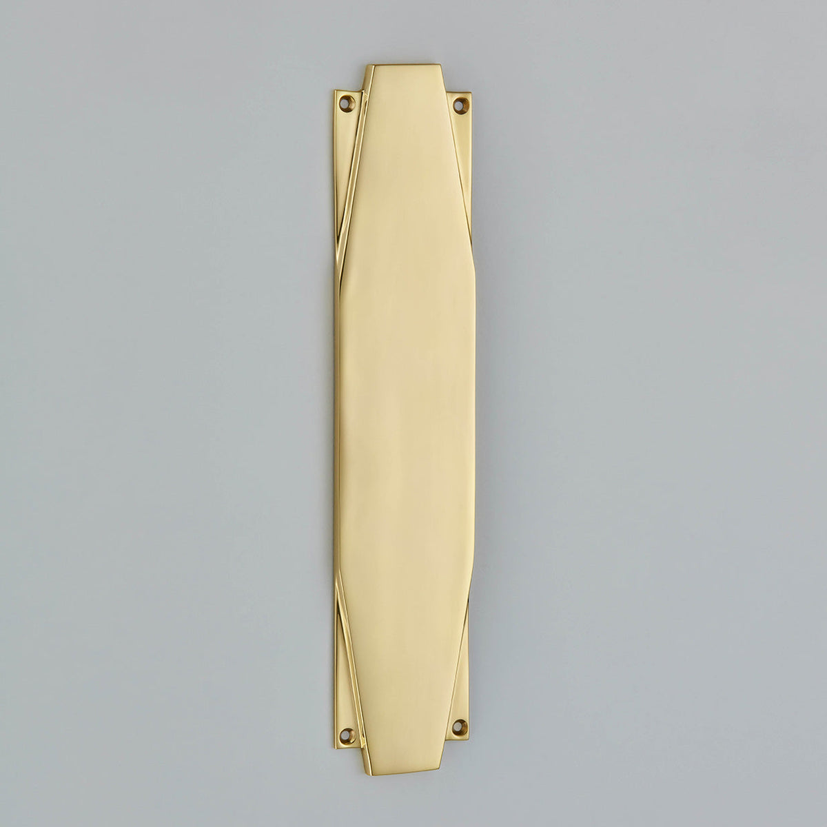 old-ART DECO Fingerplate-305 X 65MM