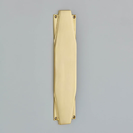 old-ART DECO FINGER PLATE-305X65MM-7011
