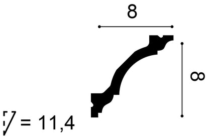 Orac Decor, C213 Cornice Moulding, Cornice Moulding, Cornice Moulding