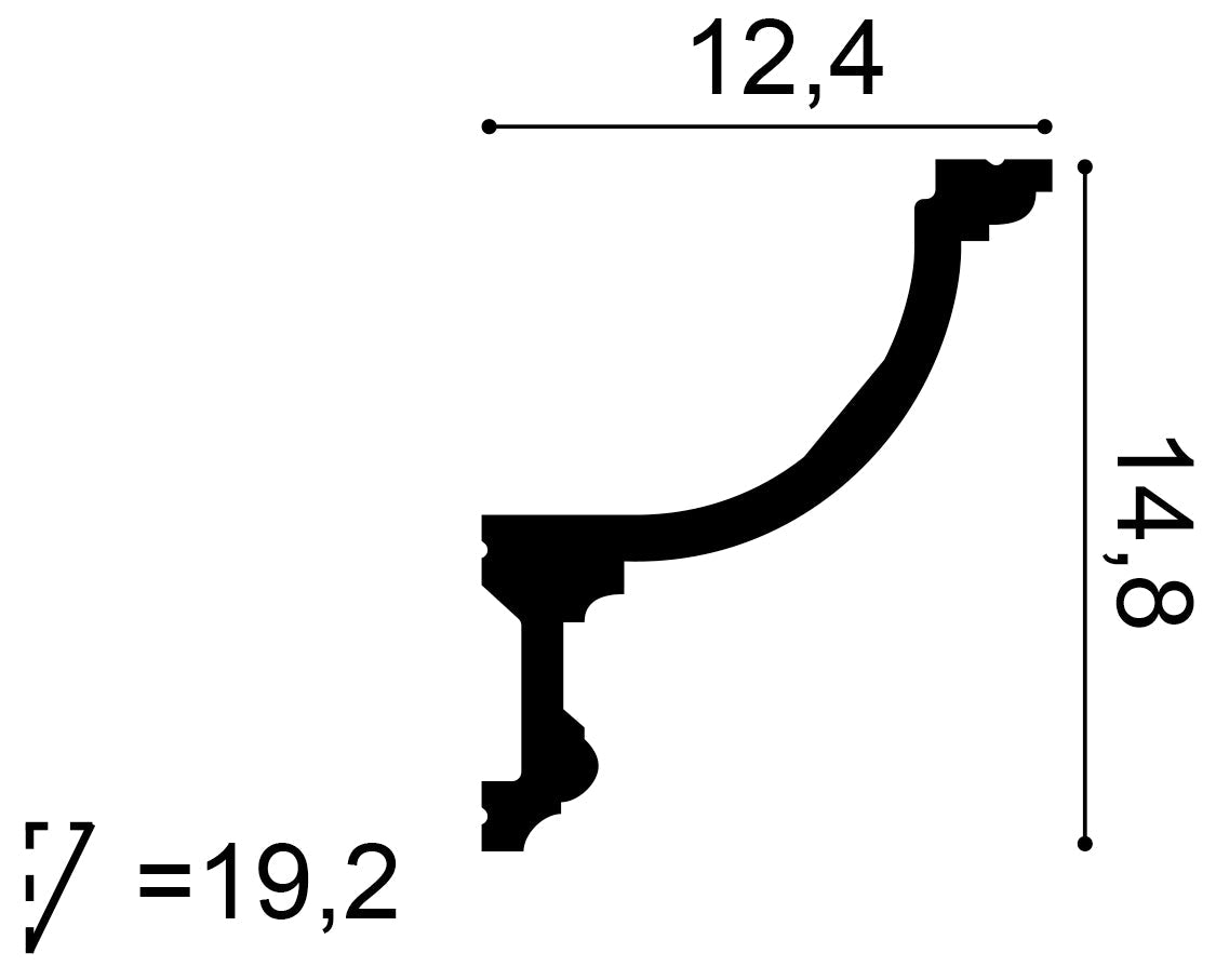 Orac Decor, C901 Concealed Light Moulding, , Concealed Light Moulding