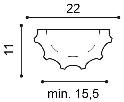 Orac Decor, K1001 Decorative Element, Decorative Element, Decorative Element