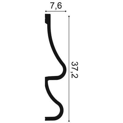 Orac Decor, P3071 Wall Moulding, Wall Moulding, Wall Moulding