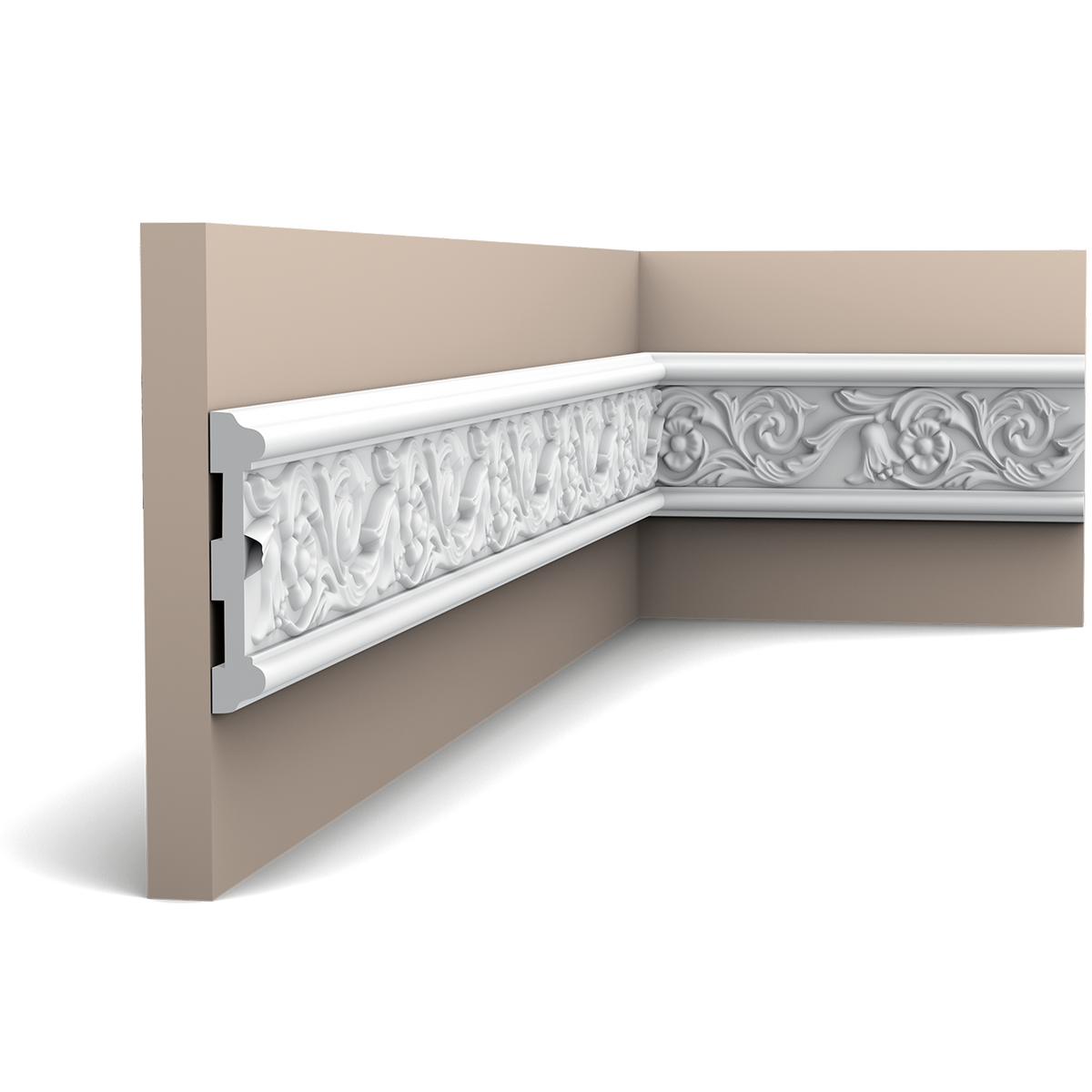 Orac Decor,Orac Decor- P7020F-Wall Panel Moulding Flex  200x1.9x11.1   (cm) £31.415 /m,Wall Moulding