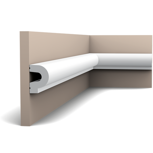 Orac Decor,Orac Decor- P8060F-Wall Panel Moulding Flex  200x3.5x5.0   (cm) £24.895 /m,Wall Moulding