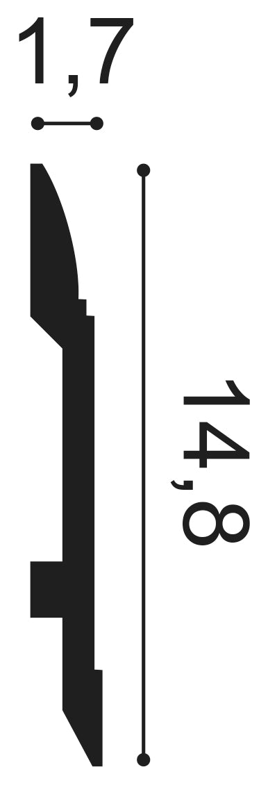 Orac Decor, SX104 Skirting Board, Skirting Board, Skirting, Skirting Board