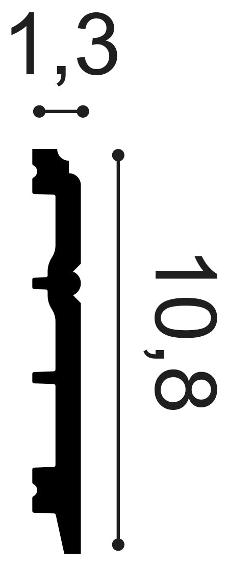 Orac Decor, SX105 Skirting Board, Skirting Board, Skirting, Skirting Board