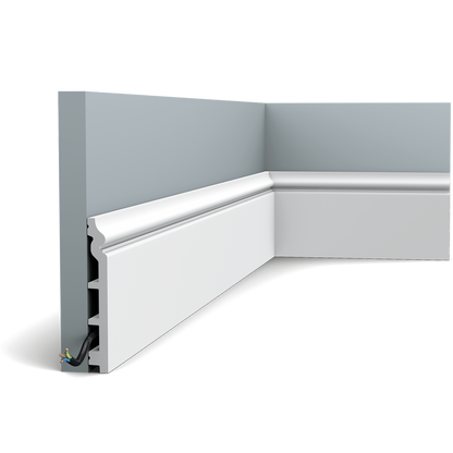 Orac Decor,Orac Decor- SX118-Skirting 200x1.8x13.8   (cm) £9.45 /m,Skirting Board