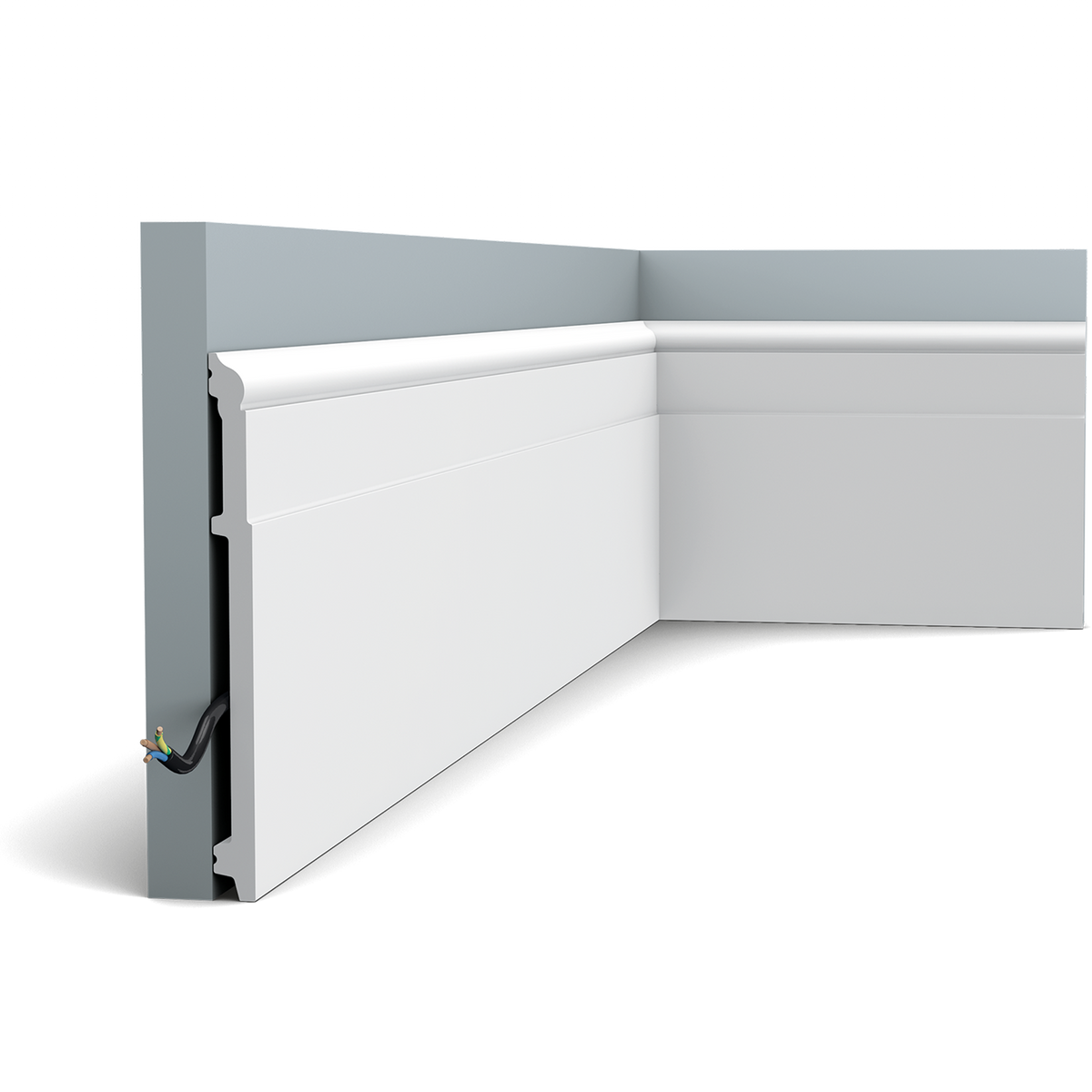 Orac Decor,Orac Decor- SX156-Skirting 200x1.6x20.2   (cm) £15.93 /m,Skirting Board