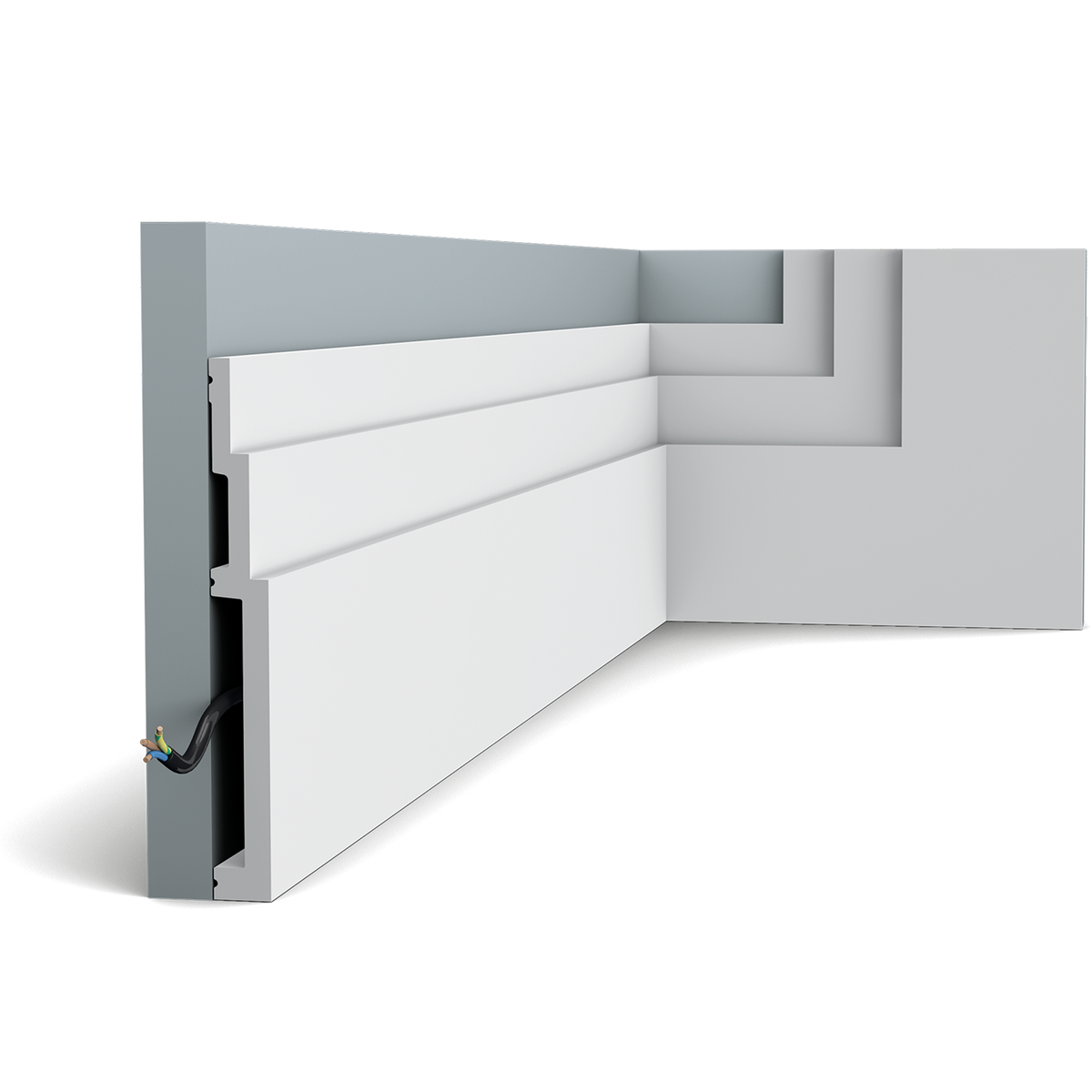 Orac Decor,Orac Decor- SX181-Skirting 200x2.2x20.0   (cm) £17.88 /m,Skirting Board