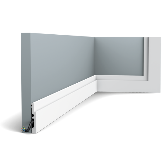 Orac Decor,Orac Decor- SX187-Skirting 200x1.2x7.5   (cm) £7.36 /m,Skirting Board
