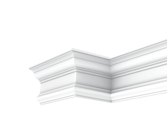C832 Cornice Moulding Xterio.    Size:11.4x23.0. (cm)  ~ €/ Per Mtr