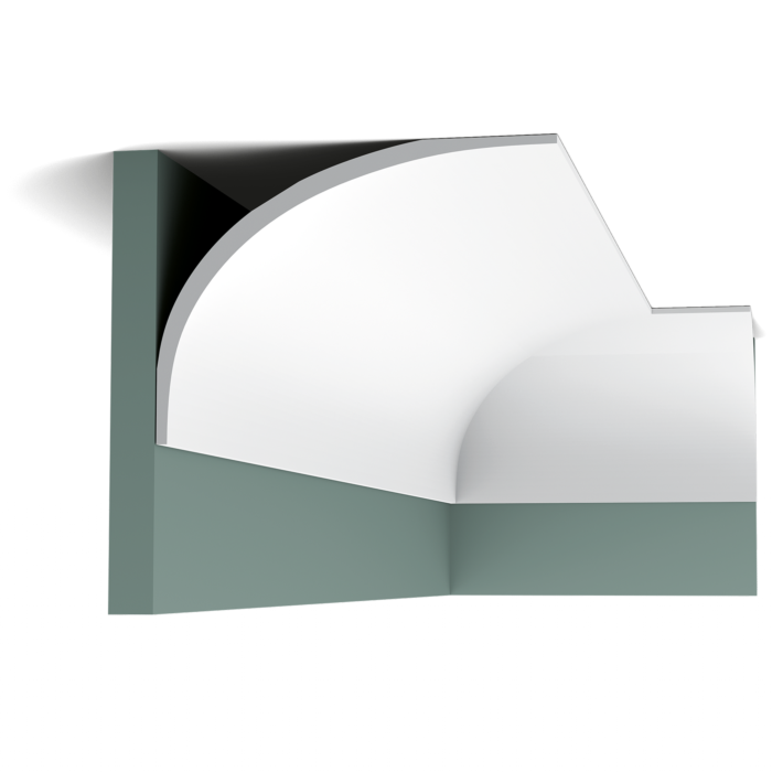 C990 Cornice Moulding     Size: 21.6x15.9. (cm)  ~ €/ Per Mtr