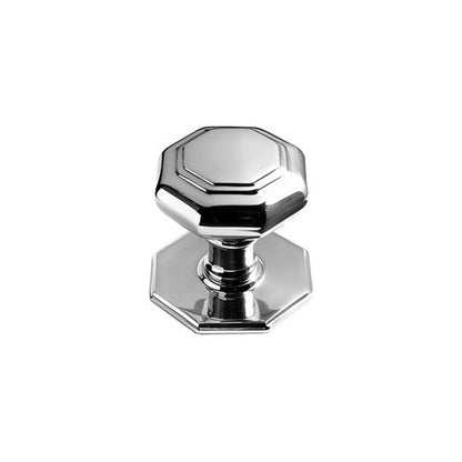 Octagonal Centre Door Knob -P2130-B