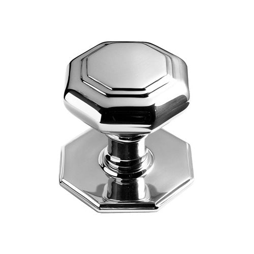 Large Octagonal Centre Door Knob-P2130-C