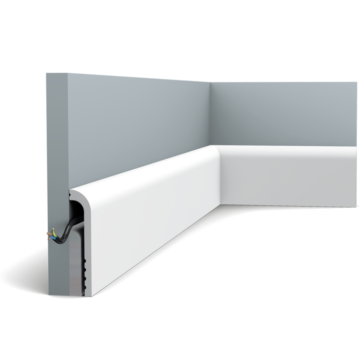 Sx185.Cover Skirting     Size: 2.5x12.0.  (cm) ~ €/ Per Mtr