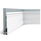 Sx191 Skirting L200xH21xW2.1 (cm)  ~ €/ Per Mtr
